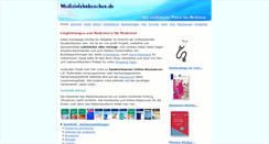 Desktop Screenshot of medizinlehrbuecher.de